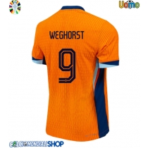Maglie da calcio Olanda Wout Weghorst #9 Prima Maglia Europei 2024 Manica Corta
